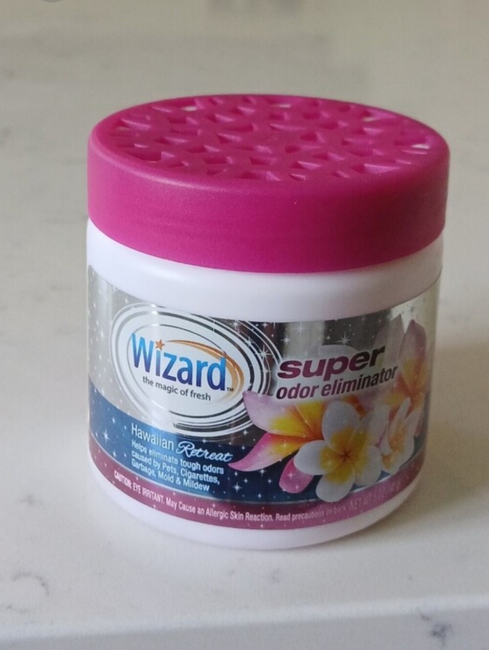 Wizard Odor Eliminator Hawaiian Retreat Scent Room Home Car Fragrance. Sealed